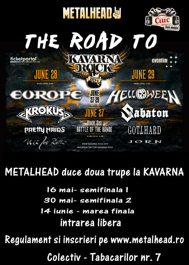 Canta cu trupa ta la Kavarna Rock Bulgaria